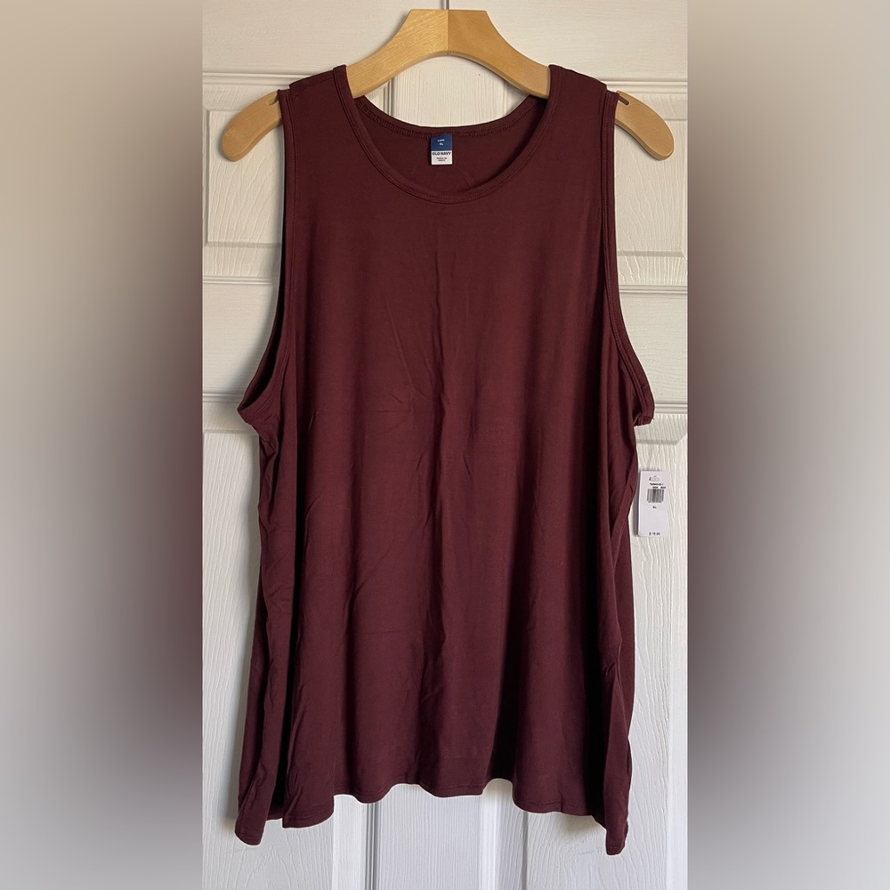 Old Navy Women's Luxe Tank Top - Maroon